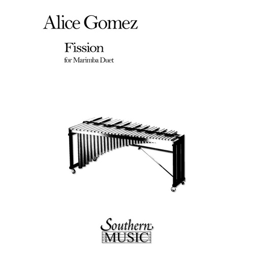 Gomez - Fission For Marimba Duet (Softcover Book)
