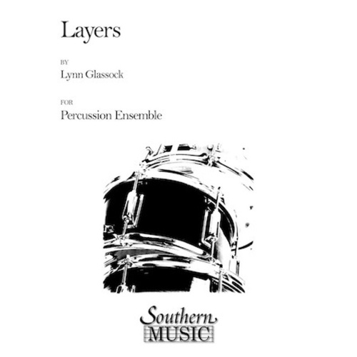 Glassock - Layers For Percussion Ensemble Sc/Pts Score/Parts (Percussion)
