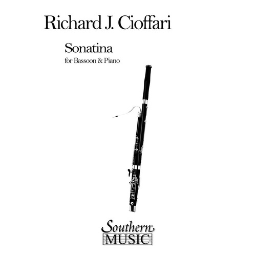 Cioffari - Sonatina For Bassoon/Piano (Softcover Book)