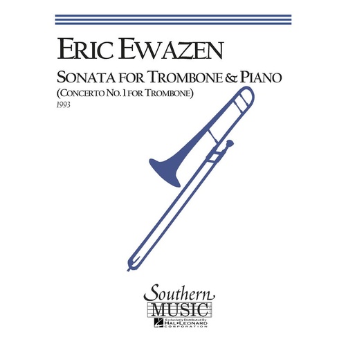 Ewazen - Sonata For Trombone/Piano (Pod) (Softcover Book)