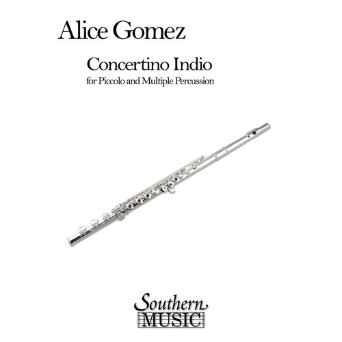 Gomez - Concertino Indio Piccolo/Percussion (Softcover Book)