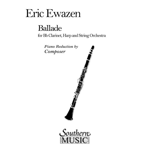 Ewazen - Ballade For Clarinet/Piano (Pod) (Softcover Book)