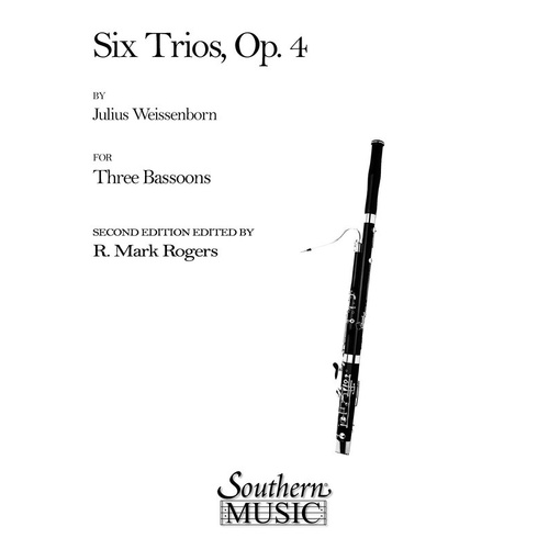 Six Trios Op 4 Bassoon (Softcover Book)