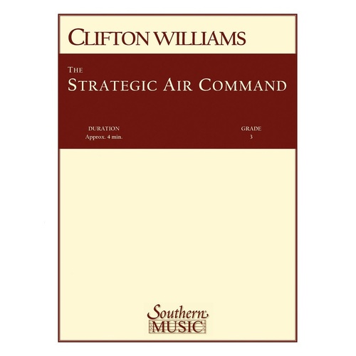 Strategic Air Command (Sac) Concert Band 3 Score/Parts (Pod) (Music Score/Parts)