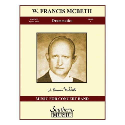 Mcbeth - Drammatico Concert Band 4 Score/Parts