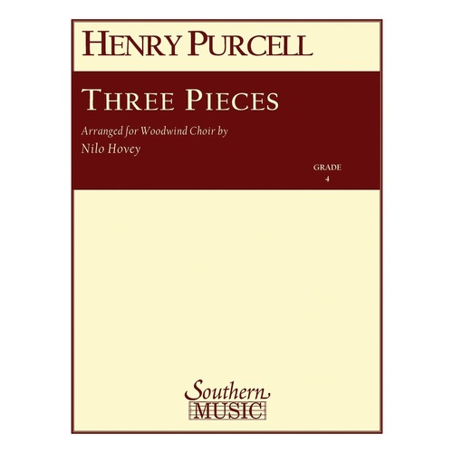 Purcell - Three Pieces Woodwind Choir Score/Parts (Pod) (Music Score/Parts)