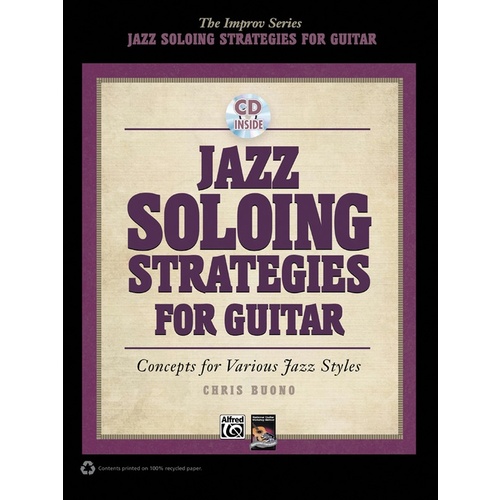 Jazz Soloing Strategies For Guitar
