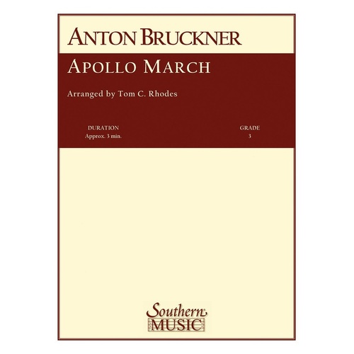 Apollo March Concert Band 3 Score/Parts (Pod) (Music Score/Parts)