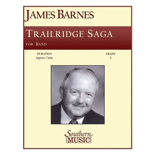 Barnes - Trailridge Saga Concert Band 4 Score/Parts (Pod) (Music Score/Parts)
