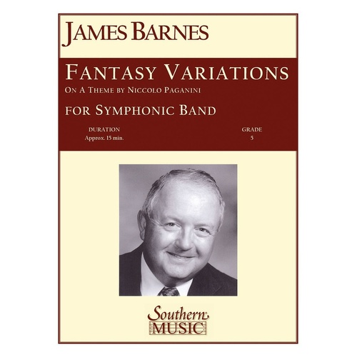 Fantasy Variations On A Theme Of Paganini Concert Band 5