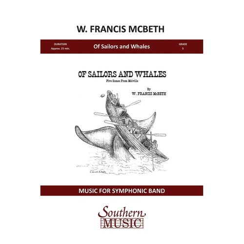 Of Sailors And Whales Concert Band Full Score (Pod) (Music Score)
