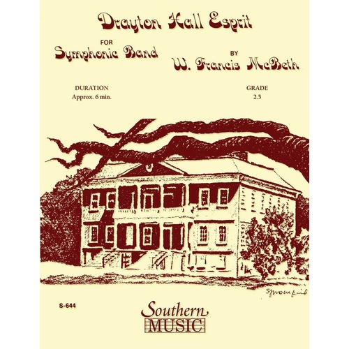 Drayton Hall Esprit Concert Band 2 Score/Parts