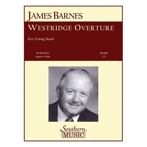 Westridge Overture Concert Band 2 Score/Parts