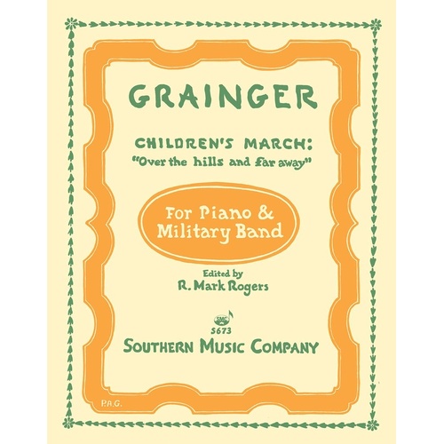 Children'S March Concert Band 4 Full Score Only