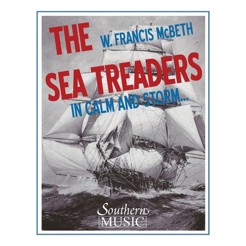 The Sea Treaders In Calm And Storm Concert Band 4 Score/Parts
