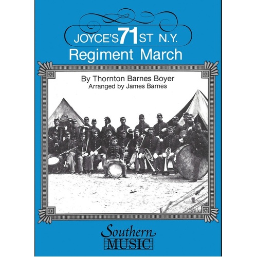Joyces 71st Ny Regiment March Concert Band Score/Parts (Pod) (Music Score/Parts)