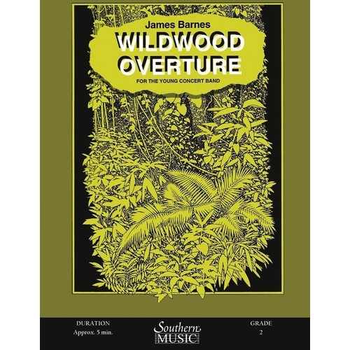 Wildwood Overture Concert Band 2 Score/Parts (Pod) (Music Score/Parts)