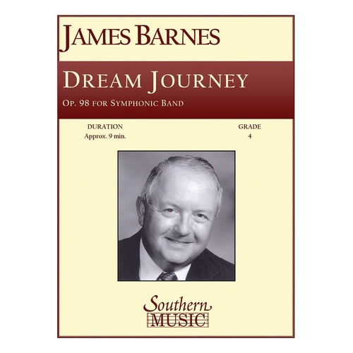 Barnes - Dream Journey Op 98 Concert Band 4 Score/Parts (Pod) (Music Score/Parts)