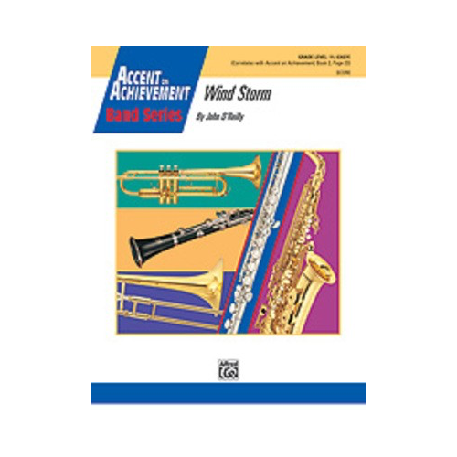 Wind Storm Cb1.5 Concert Band Sheet Music Clearance