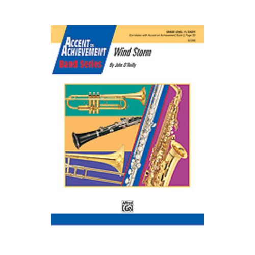Wind Storm Cb1.5 Concert Band Sheet Music Clearance