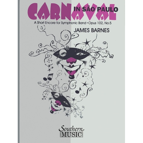 Carnaval In Sao Paulo Concert Band 3 Score/Parts