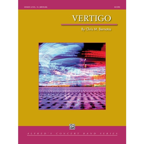 Vertigo Concert Band Sheet Music Grade 3.5