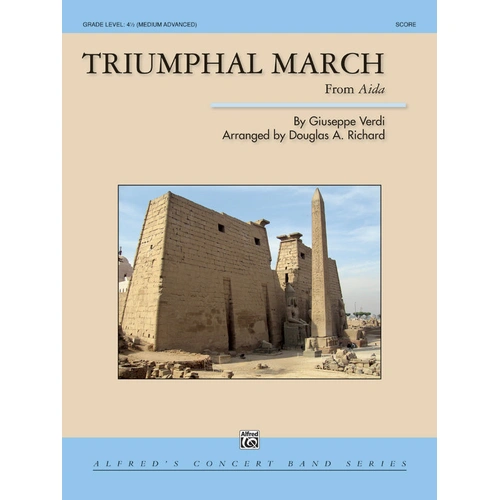 Triumphal March from Aida Concert Band Sheet Music CB Gr 4.5 Verdi
