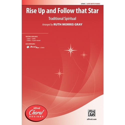Rise Up and Follow That Star SATB Choral Sheet Music
