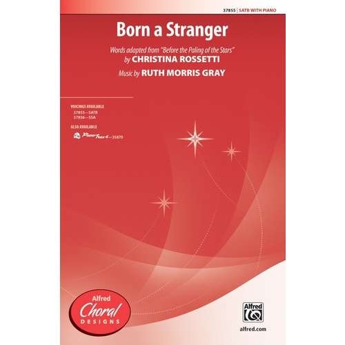 Born a Stranger SATB Choral Sheet Music