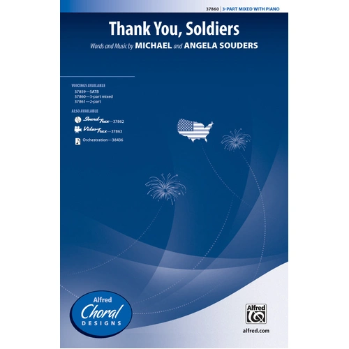 Thank You Soldiers Choral Sheet Music