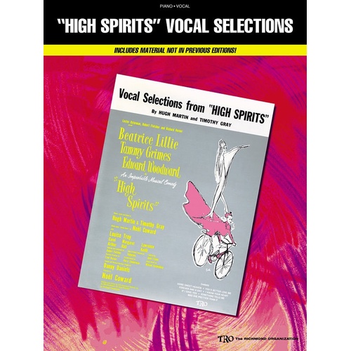 High Spirits Vocal Selections Piano Vocal