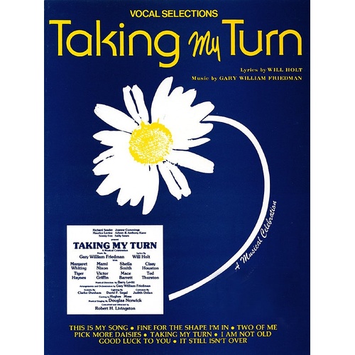 Taking My Turn Vocal Selections