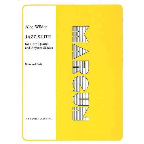 Jazz Suite For Horn Quartet and Rhythm Sect Score/Parts