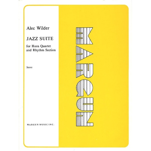 Jazz Suite For Horn Quartet and Rhythm Sect Score