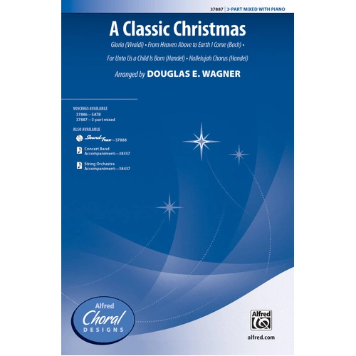A Classic Christmas SAB Choral Sheet Music 3 Part Mixed