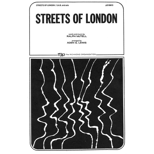 Streets Of London SA Or Tb and Solo (Octavo)