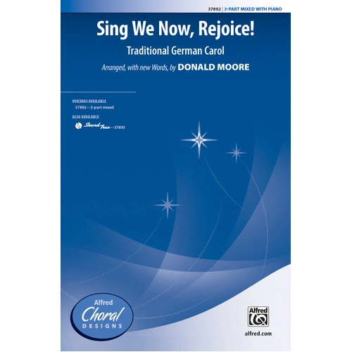 Sing We Now Rejoice Choral Sheet Music for 3-Part Mixed Voices