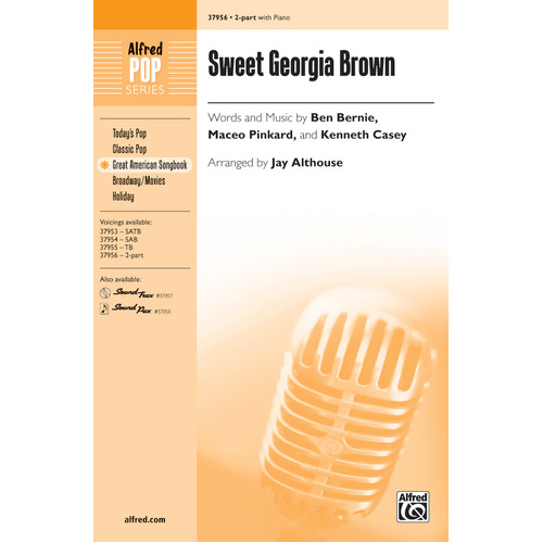 Sweet Georgia Brown Choral Sheet Music