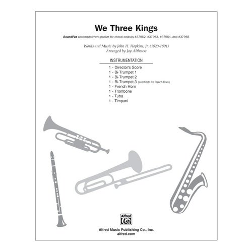 We Three Kings Sheet Music for Choir