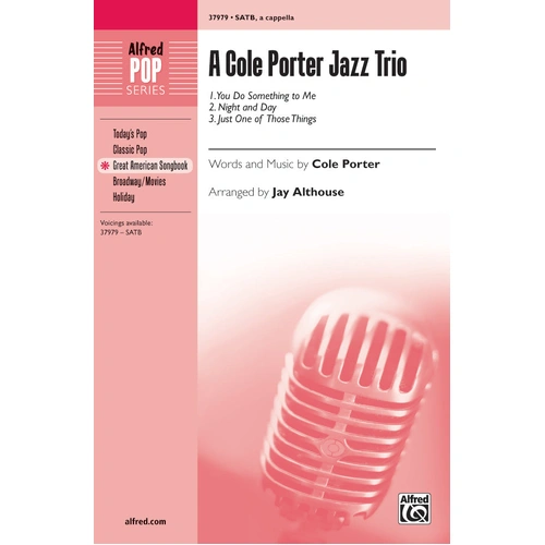 Cole Porter Jazz Trio SATB Choral Sheet Music