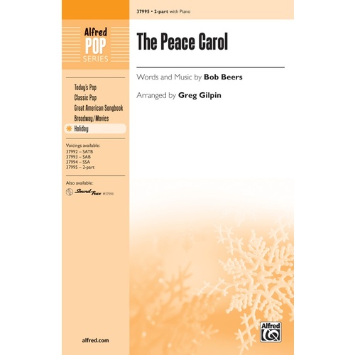 The Peace Carol SA Choral Sheet Music