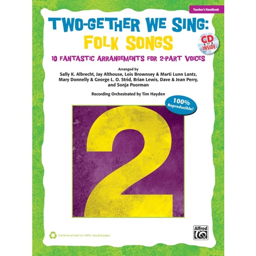 Two Gether We Sing Folk Songs CD Kit