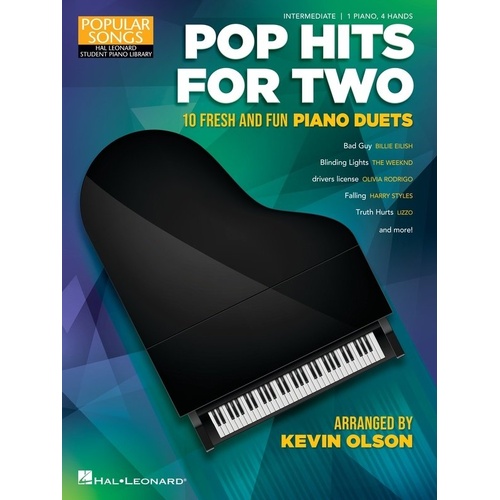 Pop Hits for Two: 10 Fresh and Fun Piano Duets