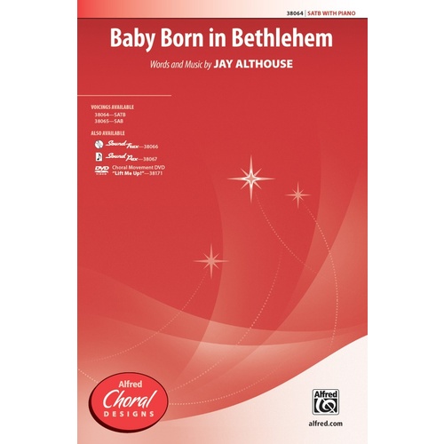 Baby Born in Bethlehem SATB Choral Sheet Music