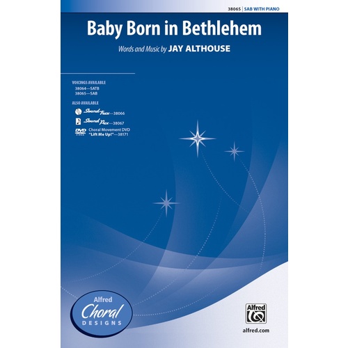 Baby Born in Bethlehem SAB Choral Sheet Music