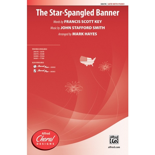 Star Spangled Banner SATB Choral Sheet Music