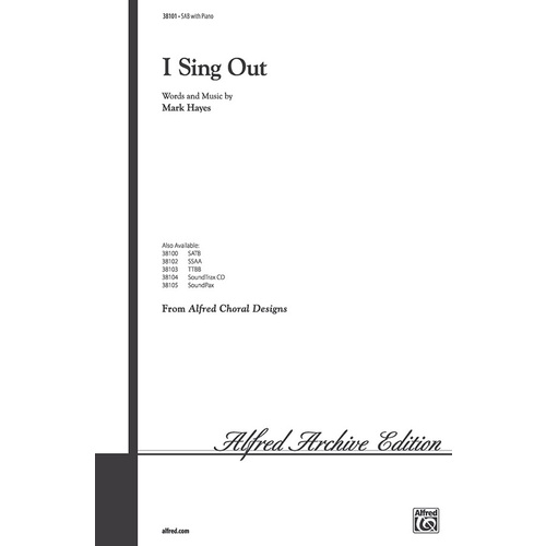 I Sing Out SAB