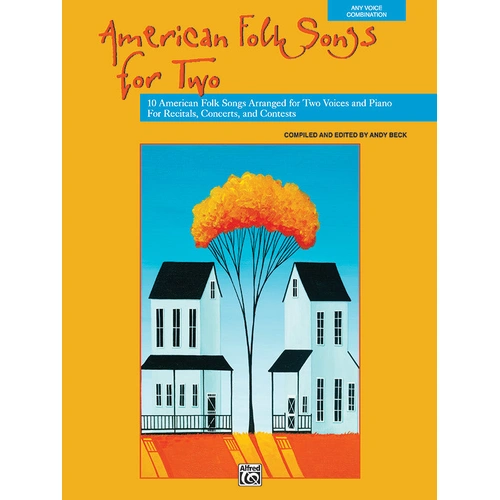 American Folk Songs for Two - Vocal Sheet Music Book