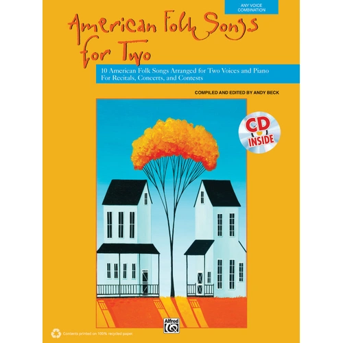 American Folk Songs for Two Vocalists Book/CD