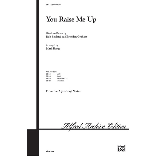 You Raise Me Up SSA Viola Sheet Music